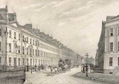 Great Pultney Street, Bath, c.1883 da R. Woodroffe